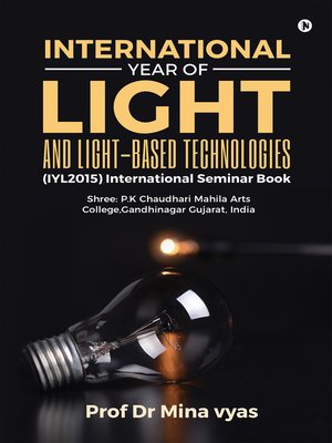 cover image of International Year of Light and Light-based Technologies International Seminar Book